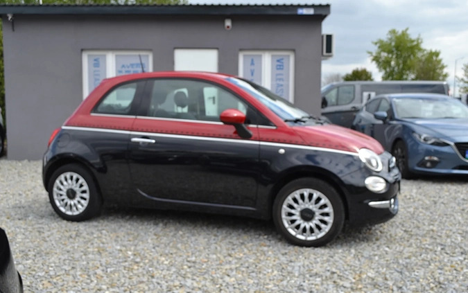 Fiat 500 cena 36900 przebieg: 41000, rok produkcji 2016 z Paczków małe 529